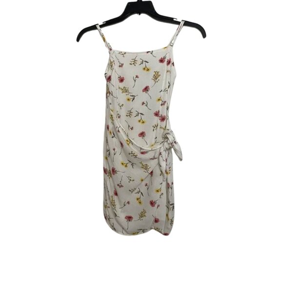 2 for $20 Forever 21 Floral Tie Wrap Mini Dress Feminine Summer Spring Small - Picture 3 of 16